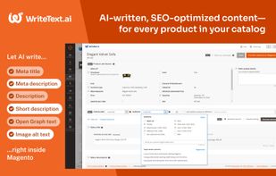 WriteText.ai for Magento