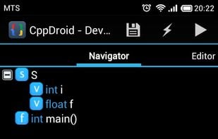 CppDroid screenshot 3