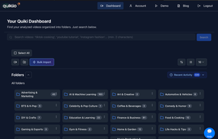 Auto-created folders for automatic organisation
