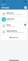 Organize meetings and groups