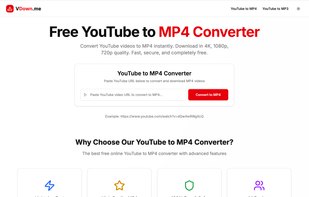 Home page, available for landing