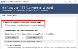 BitRecover screenshot 2