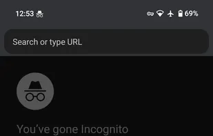 Official Transcribro developer screenshot showing the simple Material UI.