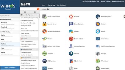 WHMCS Connect provides you with one click access to all your cPanel/WHM servers
