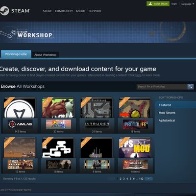 Steam Workshop: Reviews, Features, Pricing & Download