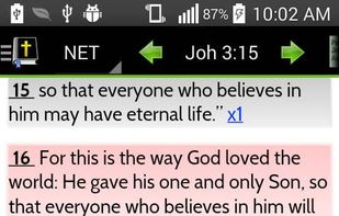 MySword screenshot 1