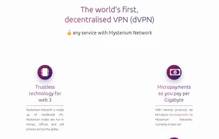 Mysterium Network screenshot 2