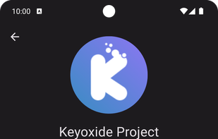 Keyoxide screenshot 1