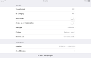 Venue Map for foursquare screenshot 3