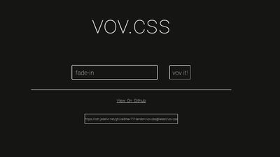 vov.css screenshot 1