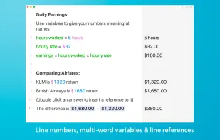 Soulver screenshot 3