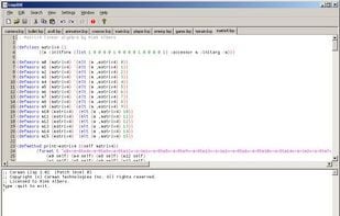 LispIDE screenshot 1