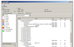 DICOM tree view on Windows