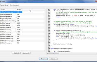 CodeLite screenshot 3
