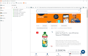 eScraper screenshot 1