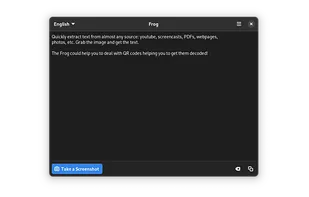 Frog - Extract Text screenshot 1