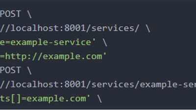 Add your Service and Route on Kong