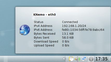KNemo screenshot 1