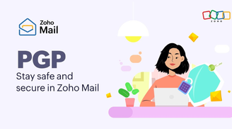 Zoho Mail enhances security with integrated Open PGP encryption image