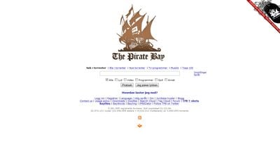 The Pirate Bay screenshot 1