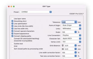 EXDXF-Pro data export