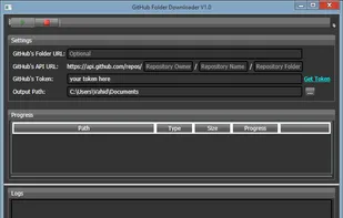 GitHub Folder Downloader screenshot 1