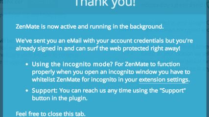 zenmate plugin