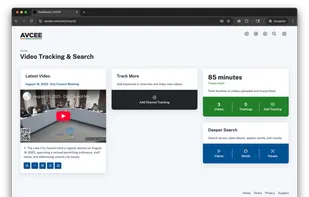Screenshot of the dashboard