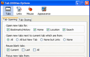 Tab Utilities screenshot 1