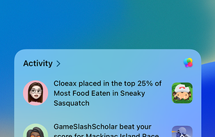 Game Center screenshot 1