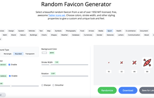 Random Favicon Generator - 1