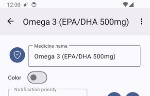 MedTimer screenshot 2