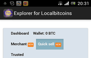 Explorer for Localbitcoins screenshot 1