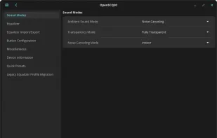OpenSCQ30 screenshot 1