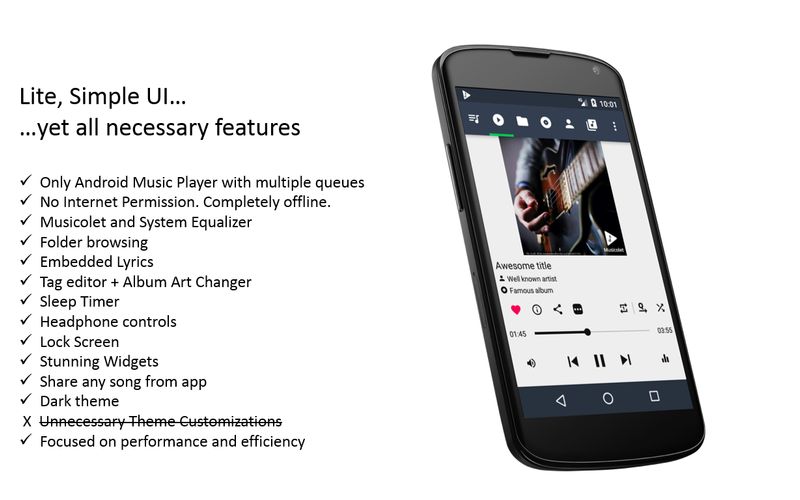 About: Musicolet Music Player (Google Play version)