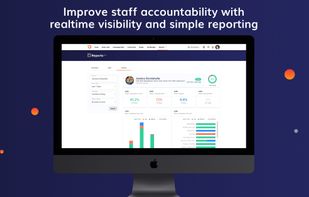 Improve staff accountability with realtime visibility and simple reporting