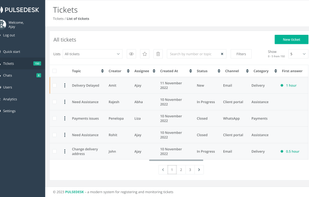 Pulsedesk screenshot 1