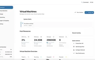 Flint KVM Management screenshot 1