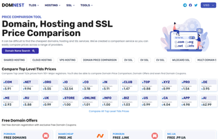 Domenst.com Home Page