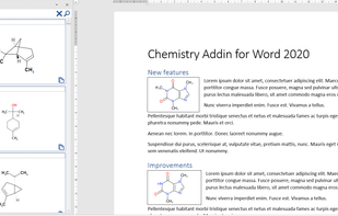 Chem4Word screenshot 1