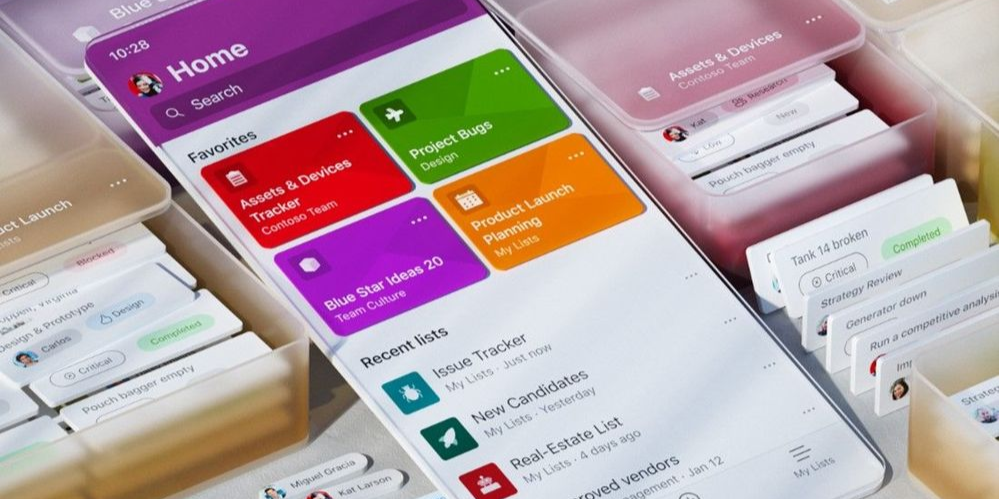 Microsoft Lists is now available to all users on Android, iOS and on the web image