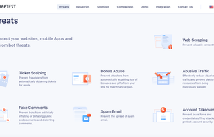Secure your websites, mobile Apps and APIs from bot threats.