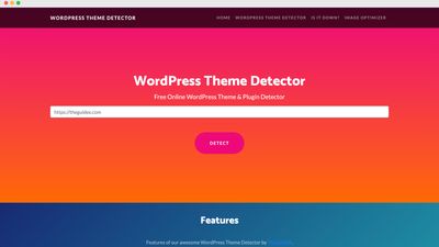 WPThemeDetector by TheGuidex