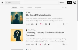 Fountain featured feed