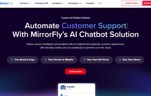 MirrorFly AI Chatbot Solution