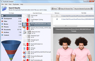 Duplicate Sweeper screenshot 1