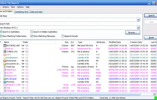 Ultra File Search screenshot 1