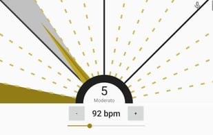 Visual metronome