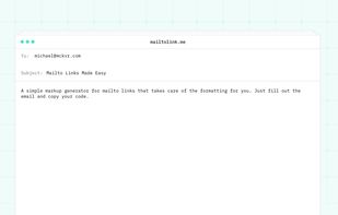 mailtolink.me screenshot 1