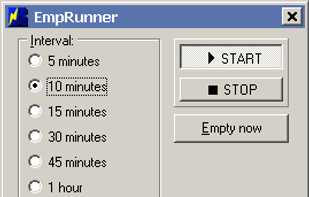 Empty Temp Folders screenshot 1